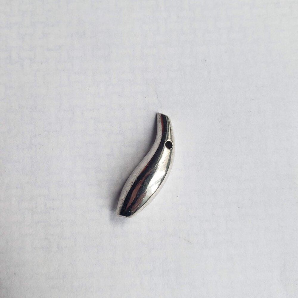 Rare Vintage Tiffany & Co Sterling Silver 925 Frank Gehry Fish Pendant